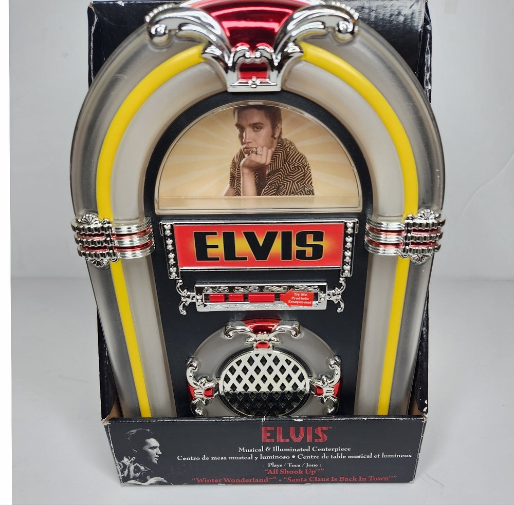 Elvis Musical Jukebox Decor